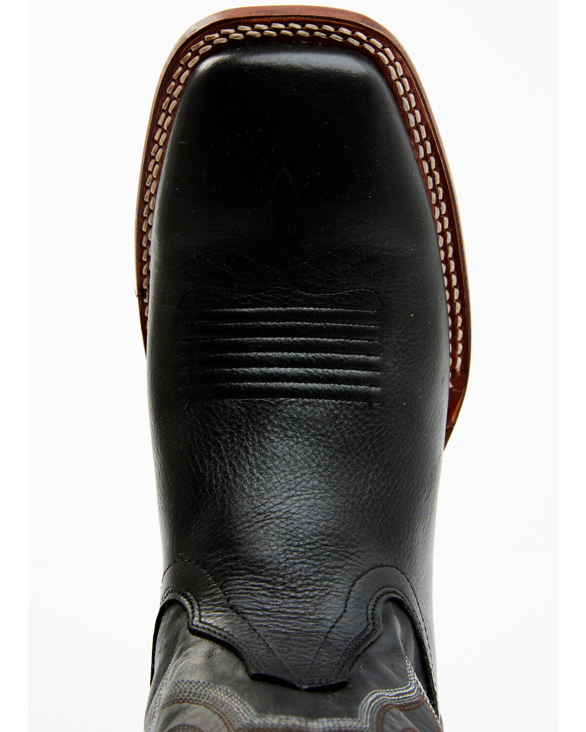 Image #6 - Cody James Men's Westley Stockman Boots - Broad Square Toe, Black, hi-res