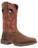 Image #1 - Durango Men's Rebel Ventilated Performance Western Boots - Square Toe, Chestnut, hi-res