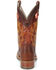 Image #5 - Double H Men's Roper Buckaroo Western Boots - Broad Square Toe, Brown, hi-res