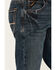 Image #2 - Ariat Men's Rebar M5 Durastretch Dark Wash Low Rise Straight Jeans, Denim, hi-res