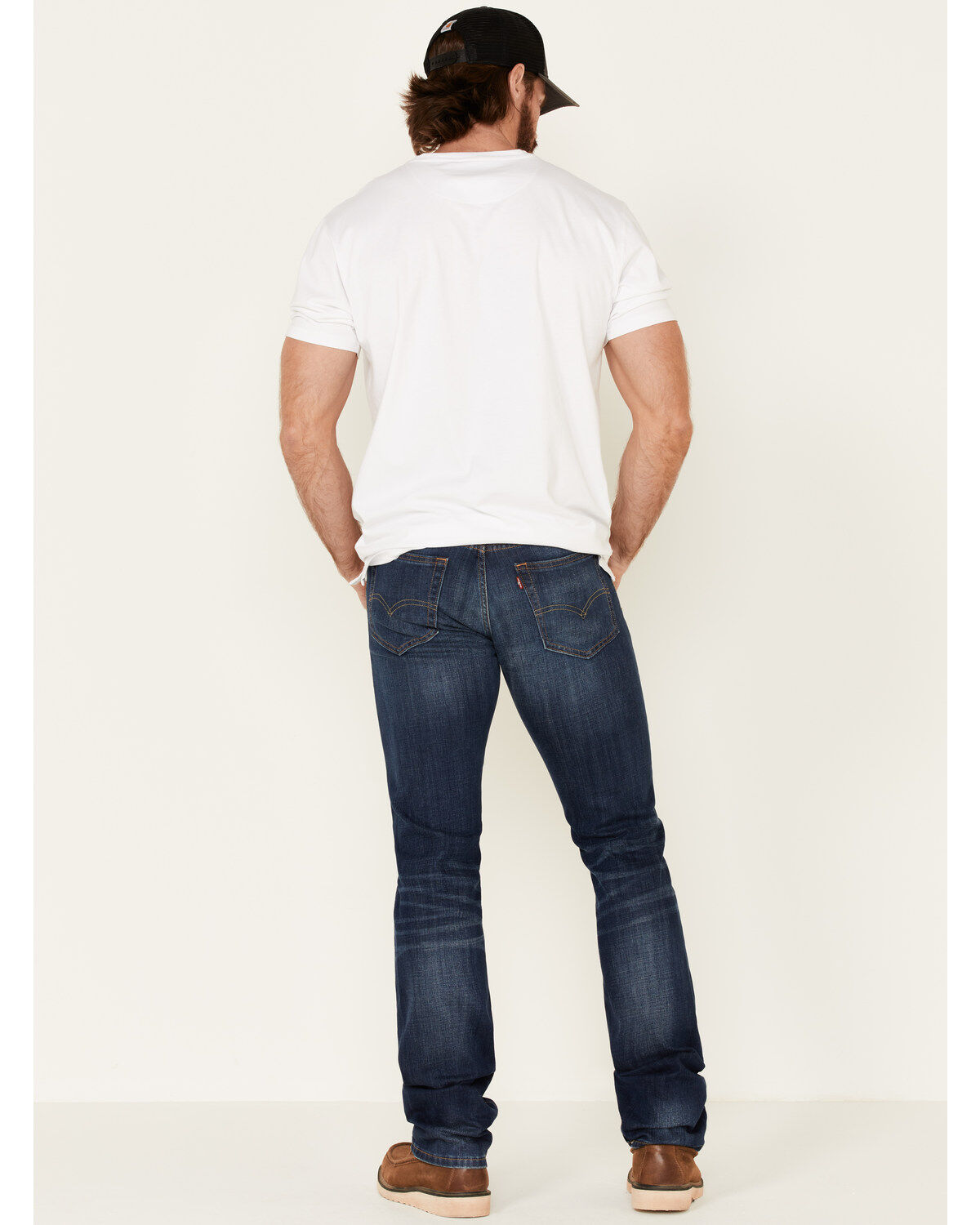 Image #3 - Levi's Men's 527&reg; Low Rise Boot Cut Jeans, Blue, hi-res