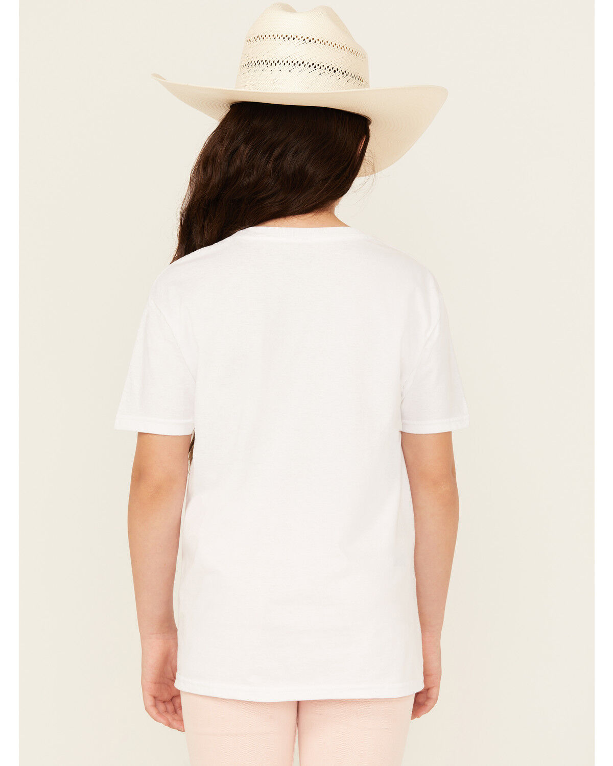 Image #4 - Kerusso Girls' Strength And Dignity Short Sleeve Graphic Tee, White, hi-res