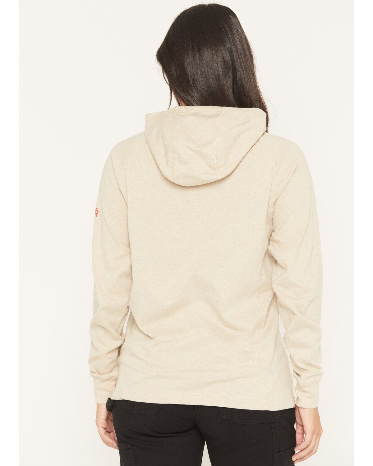 Image #4 - Ariat Women's FR Air Long Sleeve Hooded Work Shirt, Heather Grey, hi-res