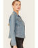 Image #2 - Levi's Women's Stone Wash Denim Original Trucker Jacket , Blue, hi-res