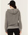 Image #4 - Carhartt Women's Relaxed Midweight Hoodie, Dark Grey, hi-res