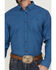 Image #3 - RANK 45&reg; Men's Bulldogger Dobby Geo Button-Down Western Shirt, Blue, hi-res