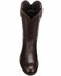 Image #6 - Lucchese Men's Majestic Roper Western Boots - Round Toe, Black Cherry, hi-res
