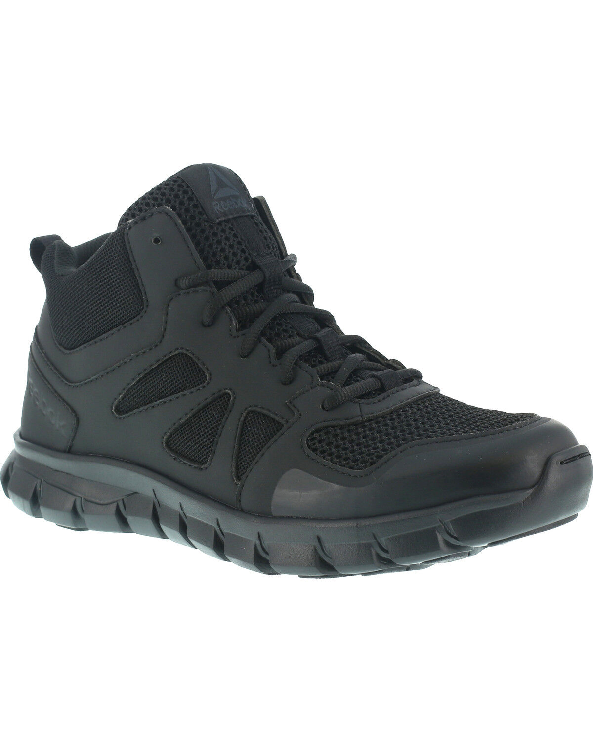 Reebok Women's Sublite Cushion Tactical Mid Boots, Black, hi-res
