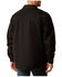 Image #2 - Ariat Men's Rebar Canvas Long Sleeve Snap Shirt Jacket, Black, hi-res