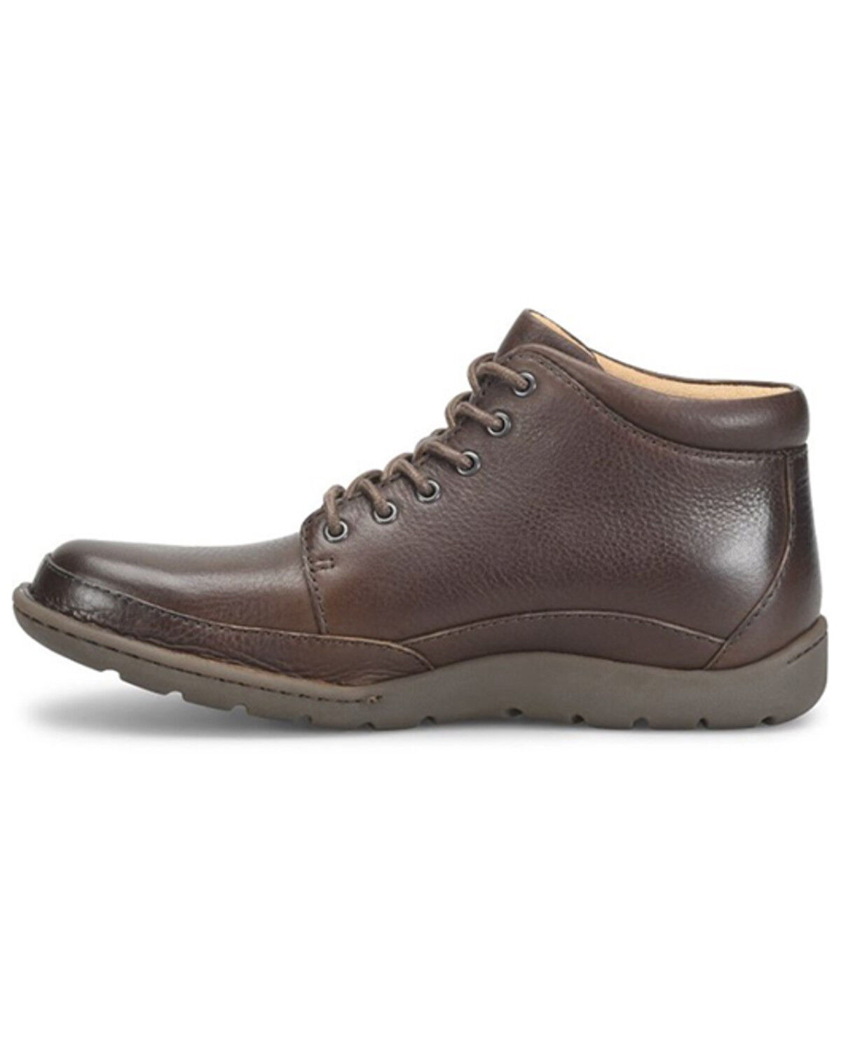 Image #3 - Born Men's Nigel Boots - Round Toe, Brown, hi-res