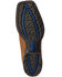 Image #5 - Ariat Men's Hybrid Ranchwork Shock Shield Western Performance Boots - Broad Square Toe, Brown, hi-res