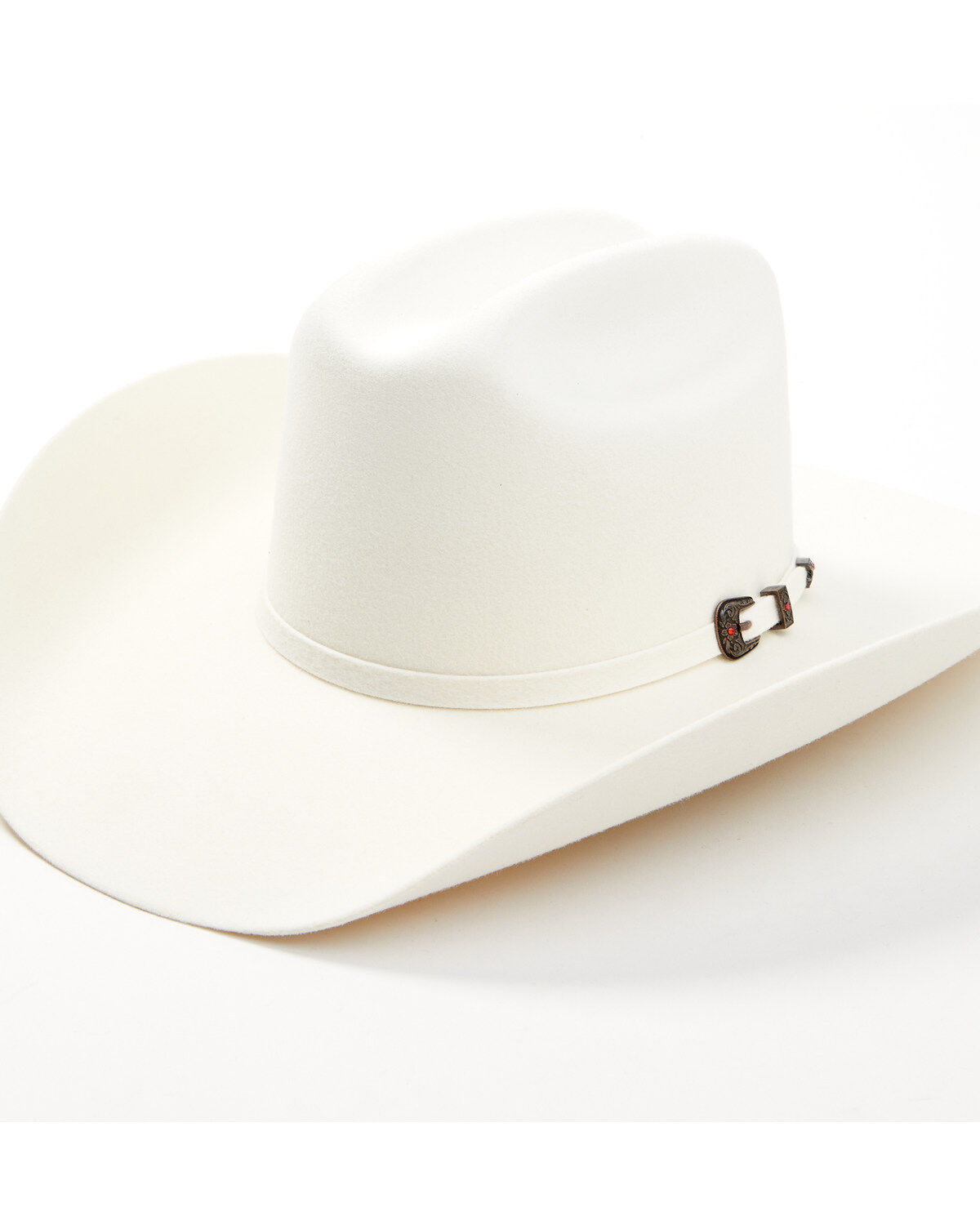 Cody James 5X Felt Cowboy Hat, White, hi-res