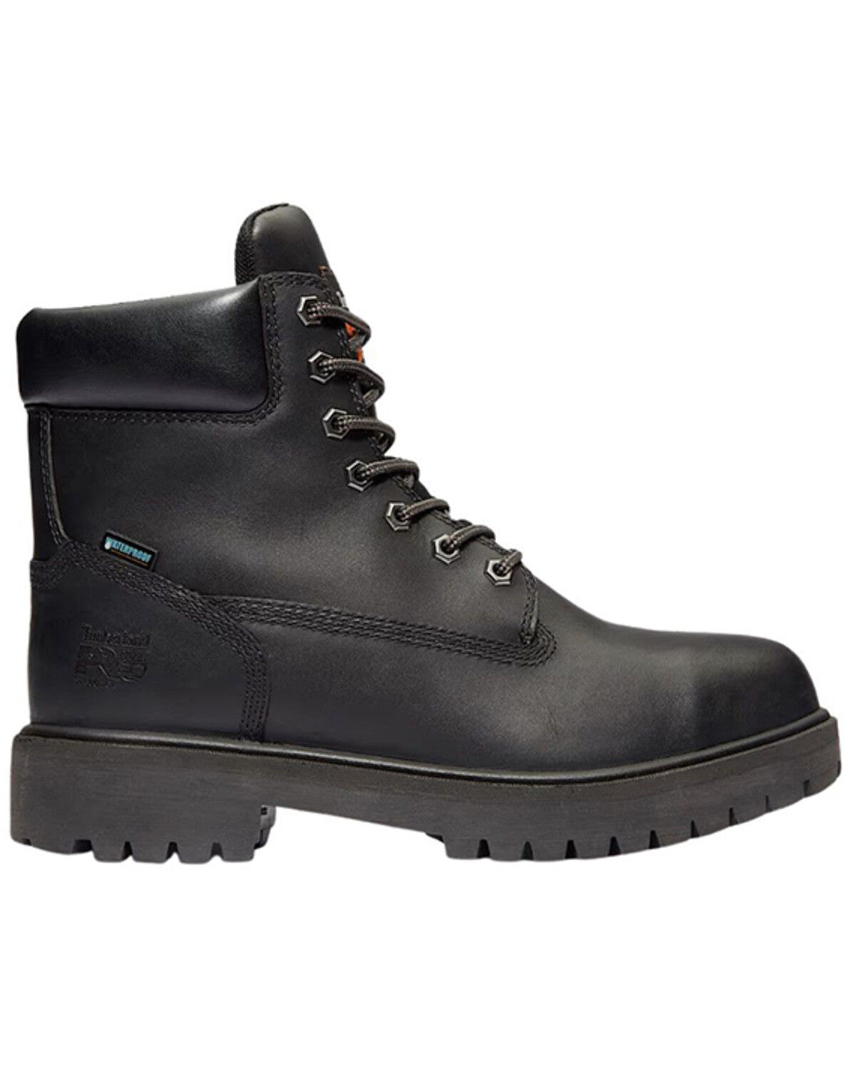 Image #2 - Timberland PRO&reg; Men's 6" Direct Attach Waterproof Insulated Work Boots - Steel Toe, Black, hi-res
