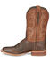 Image #3 - Tony Lama Men's Rowel Safari Cowhide Leather Western Boots - Square Toe, Brown, hi-res