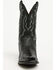 Image #4 - Dan Post Men's Exotic Python Western Boots - Square Toe, Black, hi-res