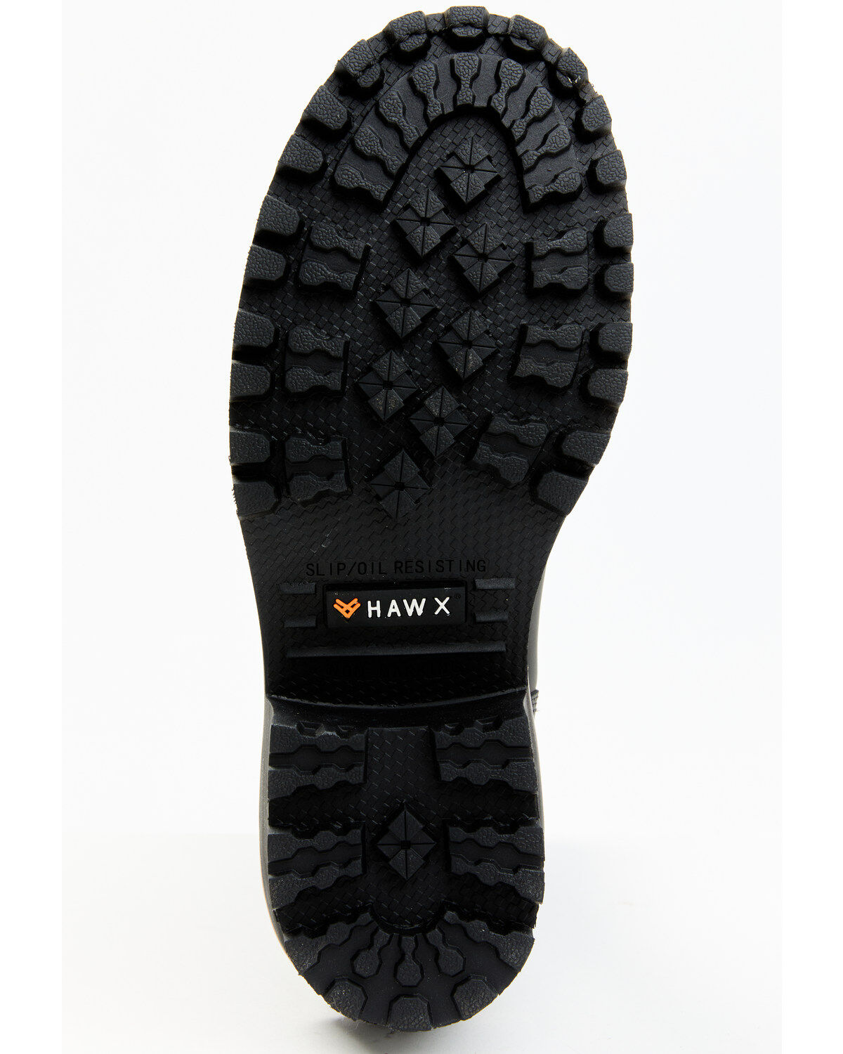 Image #7 - Hawx Men's 8" Logger Work Boots - Composite Toe, Black, hi-res
