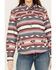 Image #3 - Ariat Women's Southwestern Serape Print Shacket - Plus , Multi, hi-res