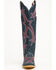 Image #4 - Dan Post Women's America 250 Tall Western Boots - Snip Toe, Blue, hi-res