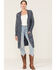 Image #1 - Cleo + Wolf Women's Marled Cardigan Sweater, Blue, hi-res