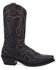 Image #2 - Laredo Men's Squire Stitched Western Boots - Snip Toe, Black, hi-res