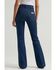 Image #2 - Wrangler Women's Emerie Dark Wash High Rise Bell Trouser Stretch Denim Riding Jeans, Dark Wash, hi-res