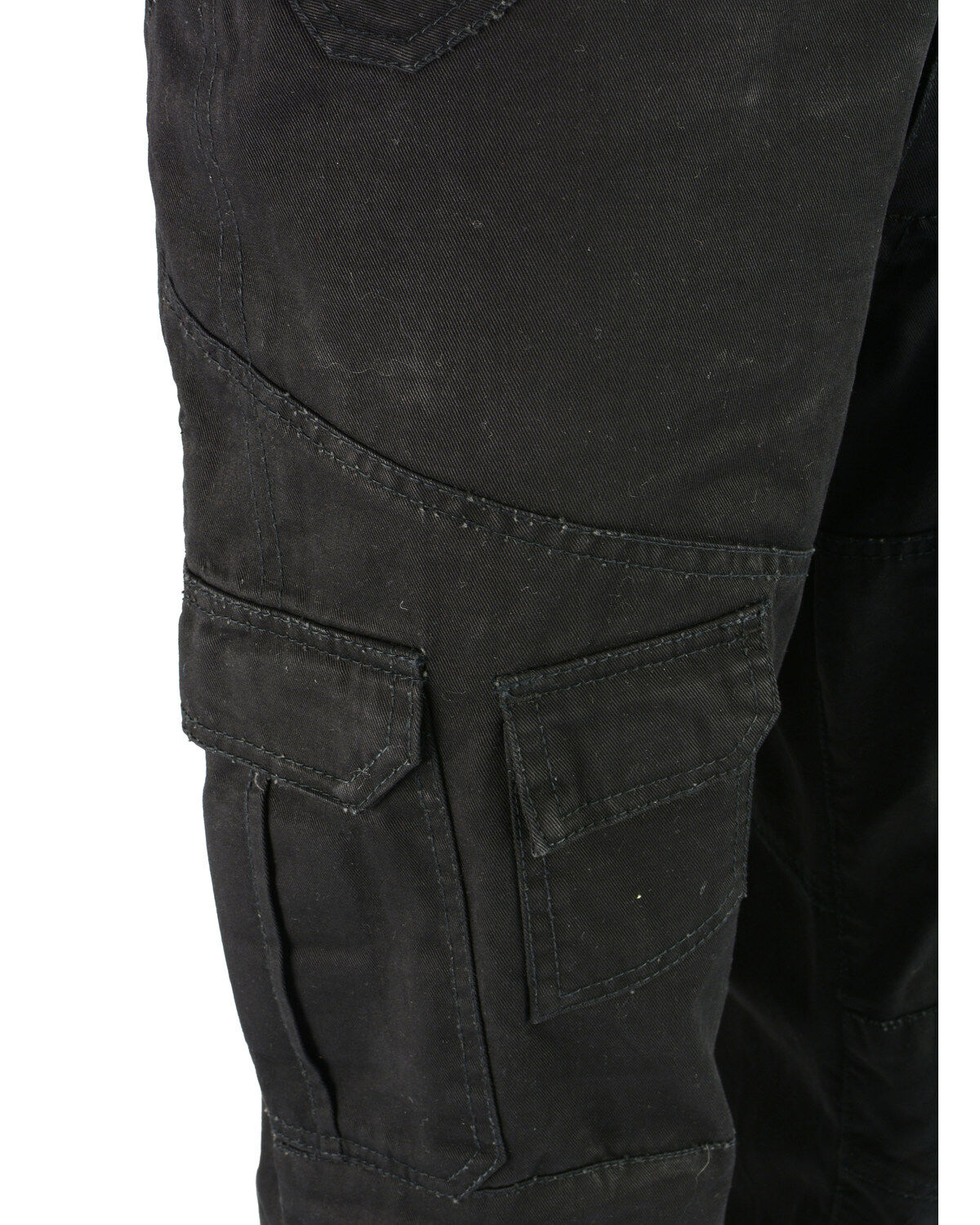 Image #2 - Milwaukee Performance Men's 32" Aramid Reinforced Cargo Jeans - XBig, Black, hi-res