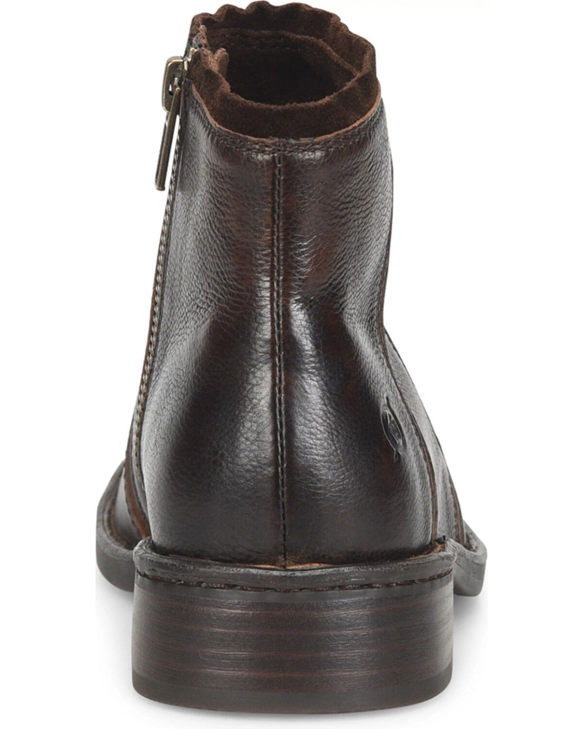 Image #6 - Born Women's Cincy Booties - Round Toe, Brown, hi-res
