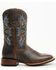 Image #2 - Cody James Hoverfly Axel Western Performance Boots - Broad Square Toe, Brown, hi-res