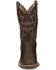 Image #4 - Justin Men's Western Boot - Round Toe, Brown, hi-res