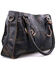 Image #2 - Bed Stu Women's Rockababy Tie Dye Leather Satchel Bag, Black, hi-res