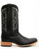 Image #2 - Tanner Mark Men's Exotic Caiman Western Boots - Medium Toe, Black, hi-res