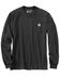 Image #2 - Carhartt Men's Relaxed Fit Heavyweight Long Sleeve Graphic Work T-Shirt, Charcoal, hi-res