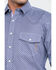 Image #4 - Resistol Men's Suffolk Geo Print Long Sleeve Western Shirt, Purple, hi-res