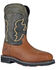 Image #1 - Hoss Men's Showdown 11" Wellington Western Work Boots - Composite Toe, Olive, hi-res