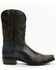 Image #2 - Dan Post Men's Basket Weave Western Boots - Snip Toe, Black, hi-res