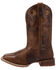 Image #3 - Laredo Women's Dream Weaver Performance Western Boots - Broad Square Toe, Brown, hi-res