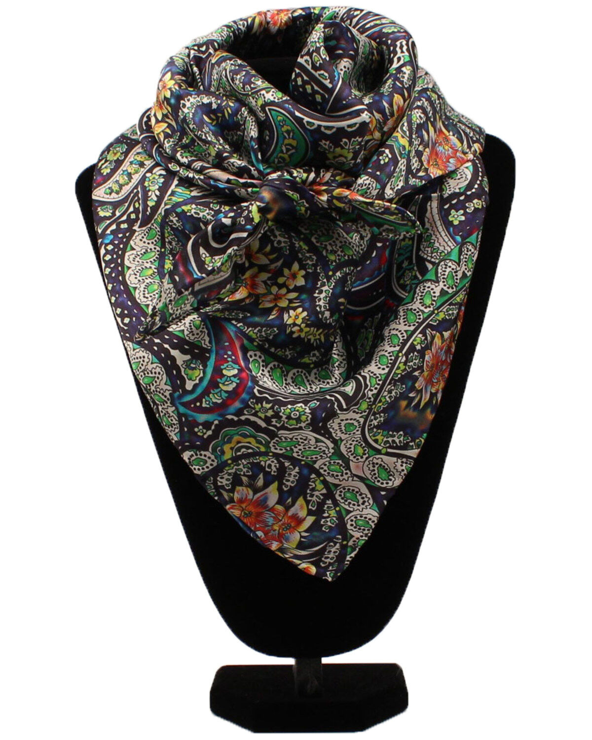 M&F Western Women's Floral Wild Rag Scarf, Multi, hi-res