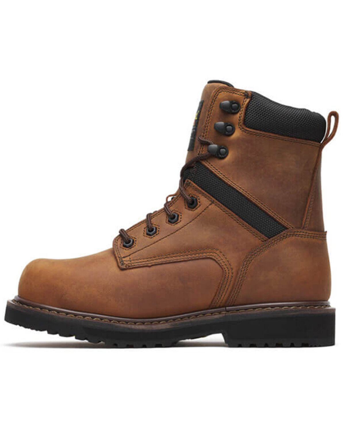 Image #3 - Thorogood Men's 8" Jobsite Series Waterproof Insulated Work Boots - Composite Toe, Brown, hi-res