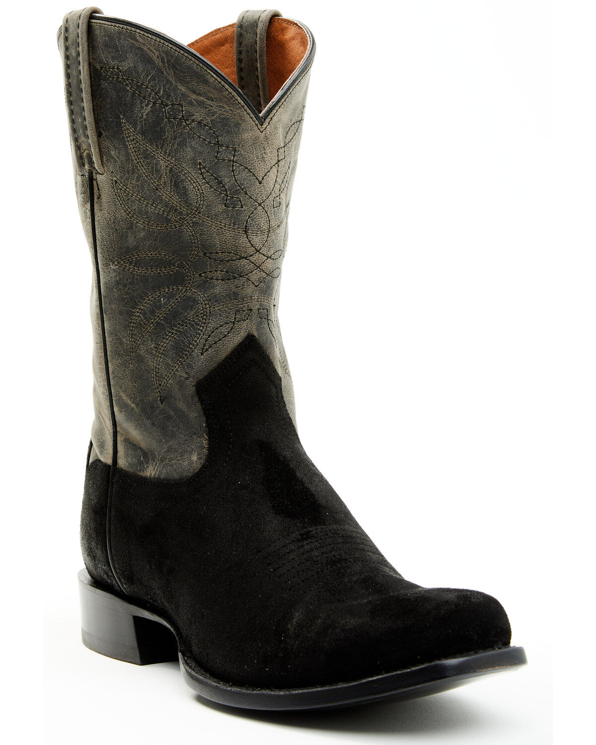 Image #1 - Moonshine Spirit&reg; Men's Sullivan Western Boots - Square Toe, Black, hi-res