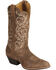 Image #1 - Twisted X Women's Fancy Stitched Western Performance Boots - Medium Toe, Bomber, hi-res