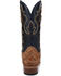 Image #5 - Dan Post Men's Araprima Exotic Pirarucu Western Boots - Square Toe, Brown, hi-res