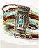 Image #2 - Shyanne Women's Frontier Antique Seed Bead Stretch Bracelet , Silver, hi-res