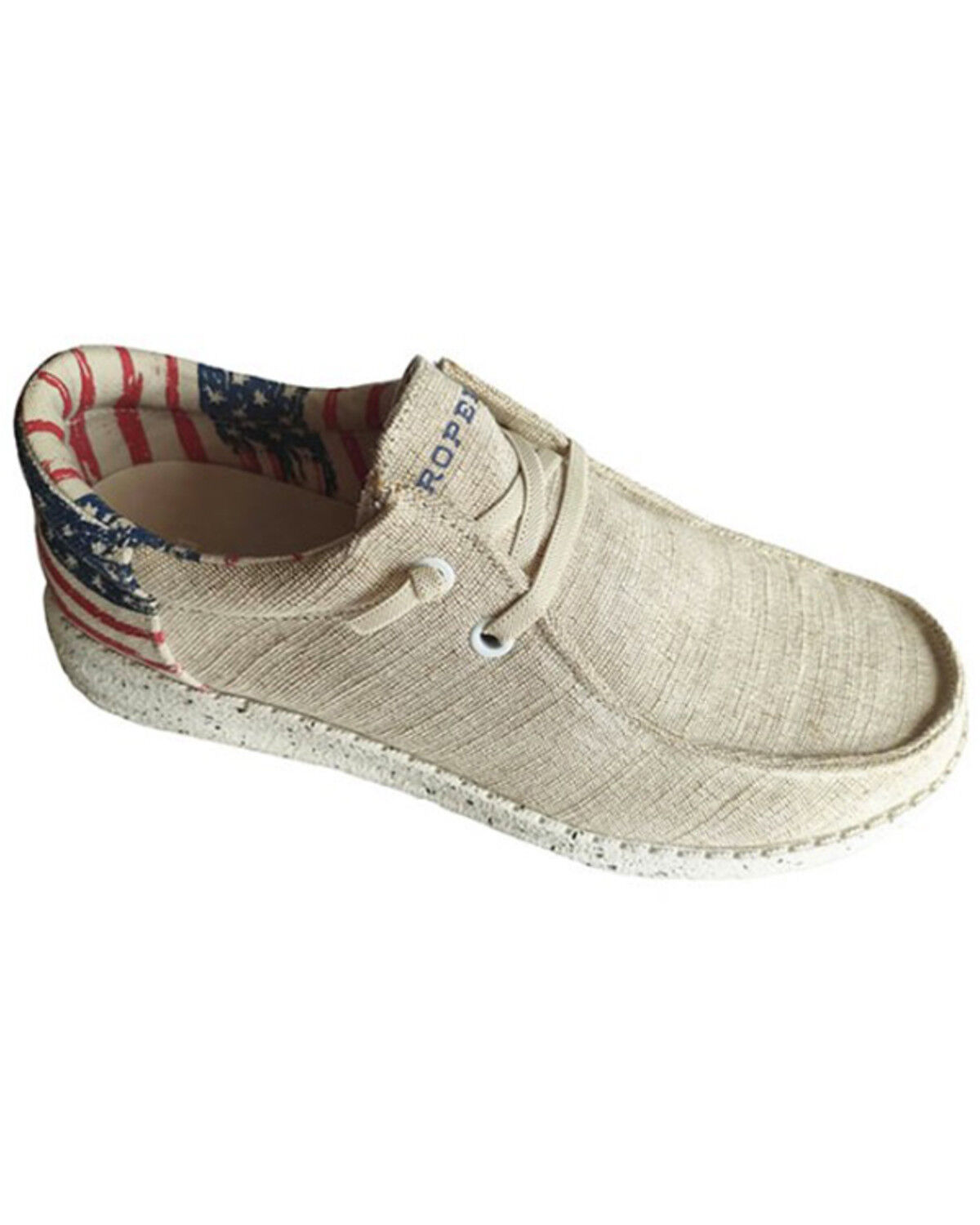Roper Little Boys' Hang Loose Slip-On Casual Shoes - Moc Toe, Brown, hi-res