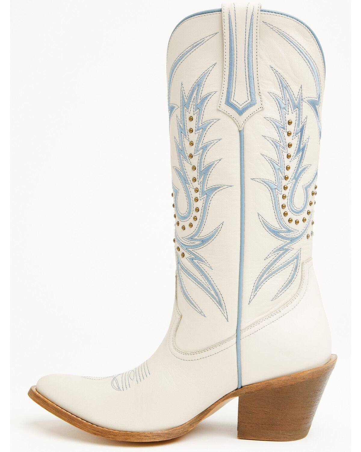 Image #3 - Idyllwind Women's Double Down Western Boots - Round Toe, White, hi-res