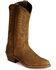 Image #1 - Abilene Men's 12" Bison Western Boots, Tan, hi-res