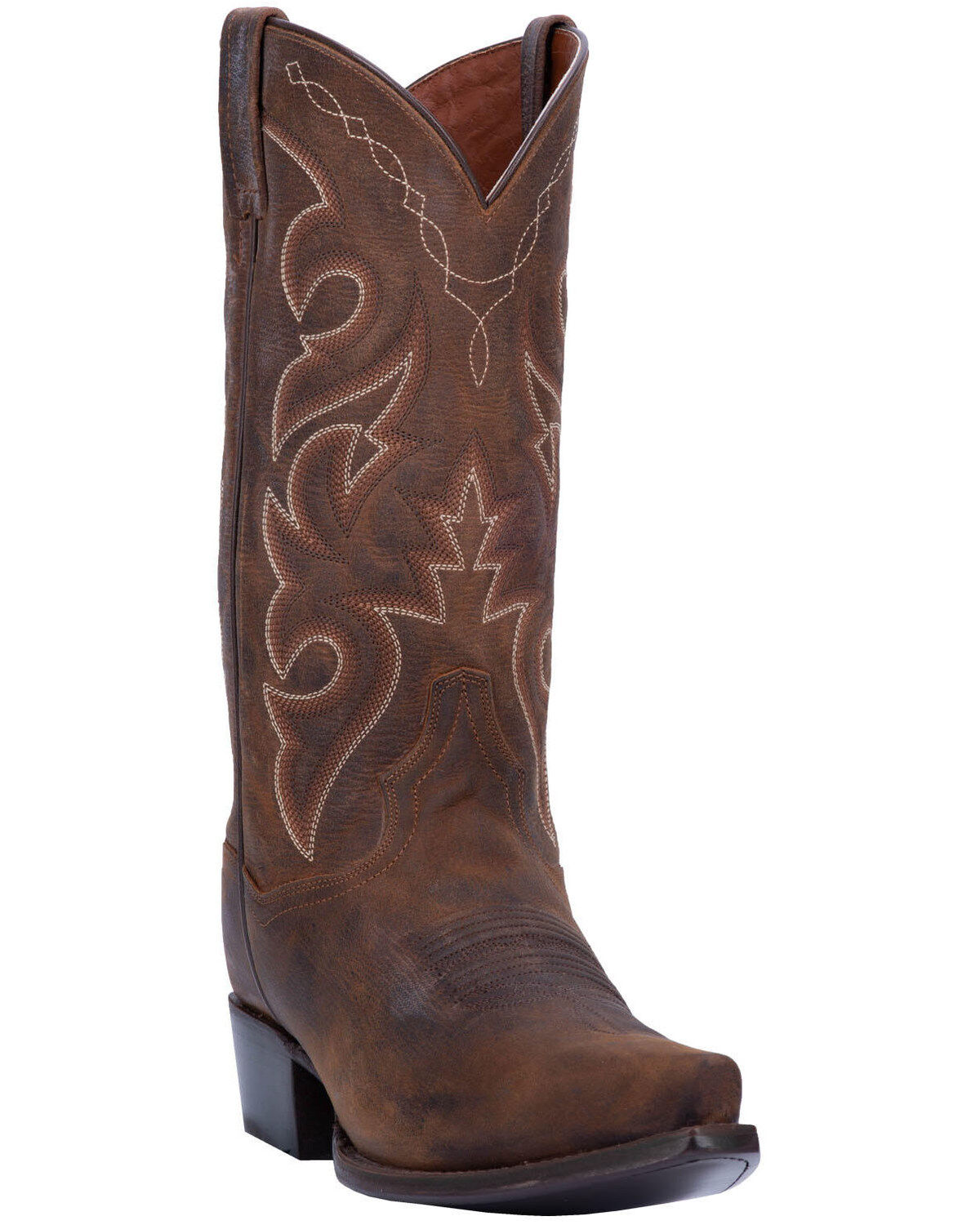 Dan Post Men's Mignon Snip Toe Western Boots, Bay Apache, hi-res