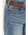 Image #2 - Ariat Boys' B4 Marshall Relaxed August Bootcut Denim Jeans, Dark Wash, hi-res