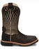 Image #2 - Justin Men's Derrickman Western Work Boots - Composite Toe, Cognac, hi-res