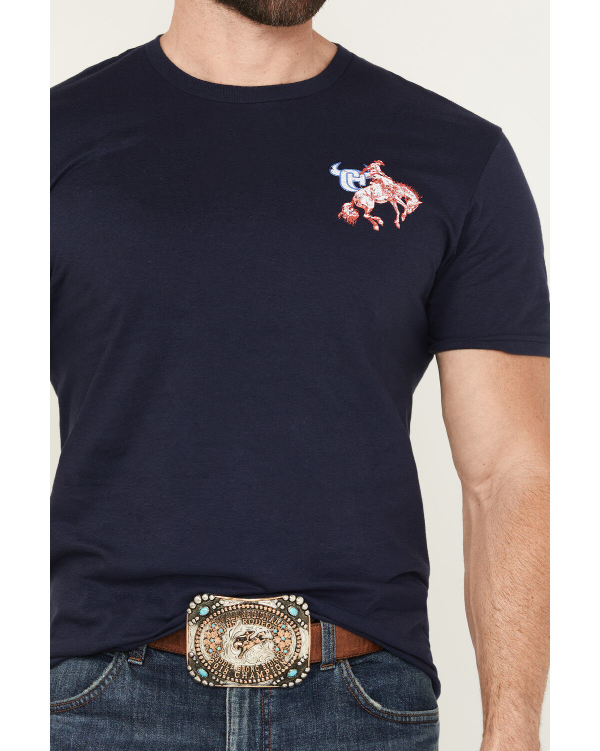 Image #3 - Cowboy Hardware Men's In God We Trust Short Sleeve Graphic T-Shirt, , hi-res