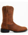 Image #2 - Cody James Men's Highland Roper Western Boots - Medium Toe , Brown, hi-res